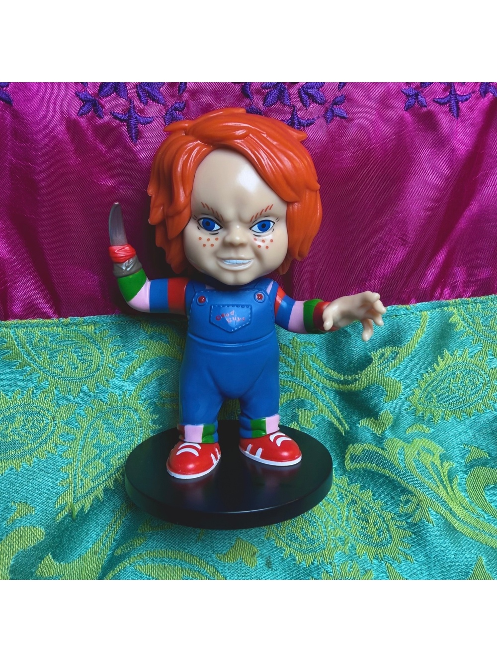 Chucky Child’s Play Horror Vinyl Figure With Stand